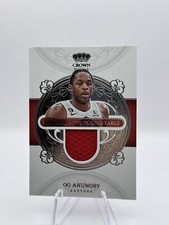 2022-23 Panini Crown Royale OG Anunoby KRT-OGA Knights Of The Round Table Patch