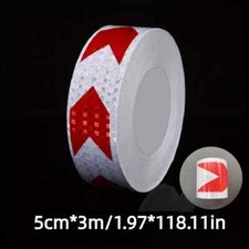 NASTRO ADESIVO RETRO RIFLETTENTE ROTOLO CATARIFRANGENTE PER AUTO CAMION FURGONI