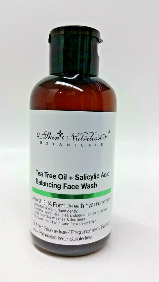 (2) Питательные средства для кожи растительные средства масло чайного дерева + салициловая кислота балансировка умывание лица - Изображение 2 из 4