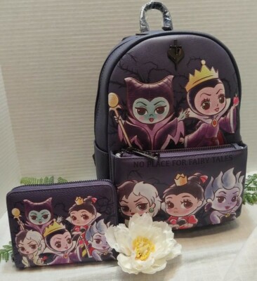 Loungefly Villains Wicked Backpack Matching Wallet 94427-1.jpg main image 4