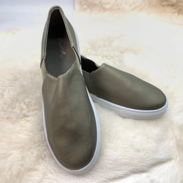 ZAPATILLAS MUJER QUPID MOIRA-07 Sin cordones Acolchadas Caqui Talla 8.5 Foto 3 de 4