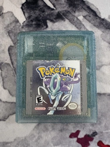 Pokemon Crystal Version Gameboy Color | AUTHENTIC | Tested | Dry Battery |