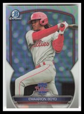 2023 Bowman Chrome Draft Refractors #BDC43 Emaarion Boyd