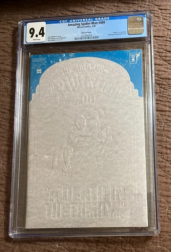 AMAZING SPIDER-MAN  #400 CGC 9.4 NM  White Pages