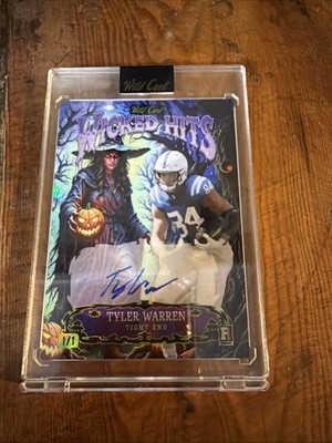 Tyler Warren Haunted Hits Wicked Hit Auto 1/1