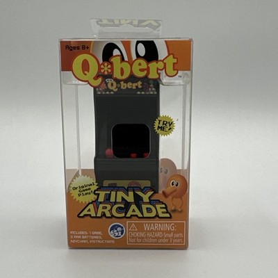 Super Impulse Tiny Arcade Q*bert Handheld Electronic Game World's Smallest 388