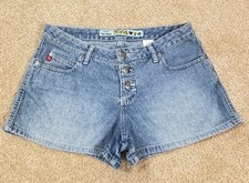 Mudd Vintage Y2K Denim Shorts 11 Blue Jean Booty Shorts 90's Retro