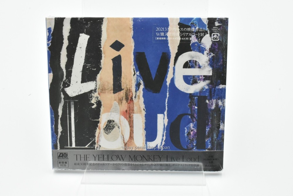THE YELLOW MONKEY-Live Loud-JAPAN CD FIRST PRESS ED.