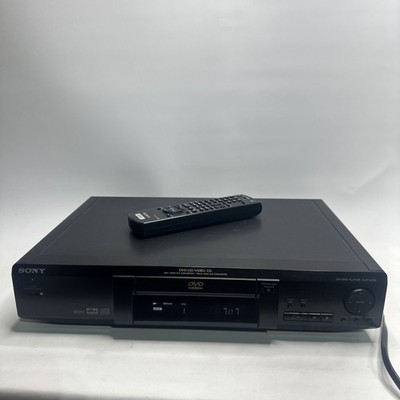 Sony DVP-S330 CD DVD Player Video Converter w/ Remote Tested Works