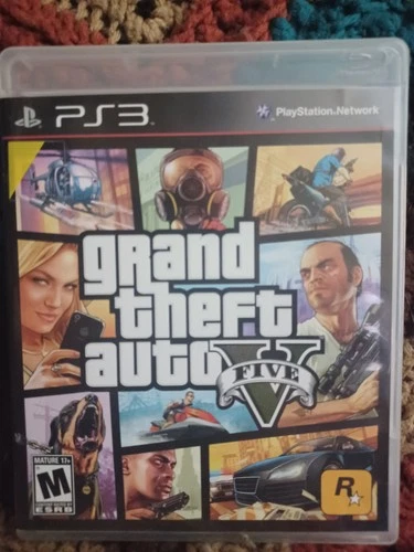 Playstation 3 Grand Theft Auto V Complete Map And Manual PS3