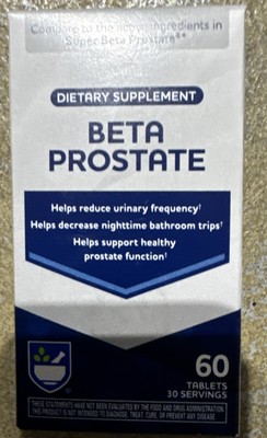 Beta Prostate Dietary Supplement 60 Count Exp 06/2027
