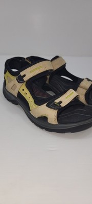 Ecco Offroad Yucatan Sport Sandals Women's EU 38 Beige Strappy Open Toe