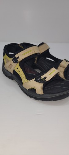 Ecco Offroad Yucatan Sport Sandals Women's EU 38 Beige Strappy Open Toe