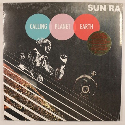 SUN RA - CALLING PLANET EARTH - 2015 US VINYL LP ALBUM PINK - NEW & SEALED