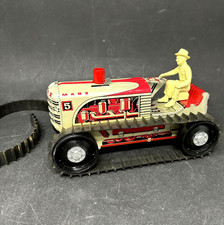 1950's MARX Climbing Tractor Sparkling Tractor Windup Toy - Pre-Owned
