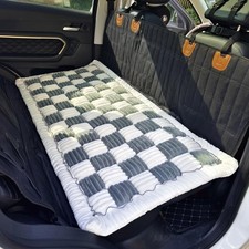 Backseat Pet Bed Mat, Truck Plaid Dog Bed for Car Back Seat, Deluxe Dog Seat ...