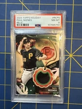 2024 TOPPS HOLIDAY RELICS #RCPS PAUL SKENES PSA 8