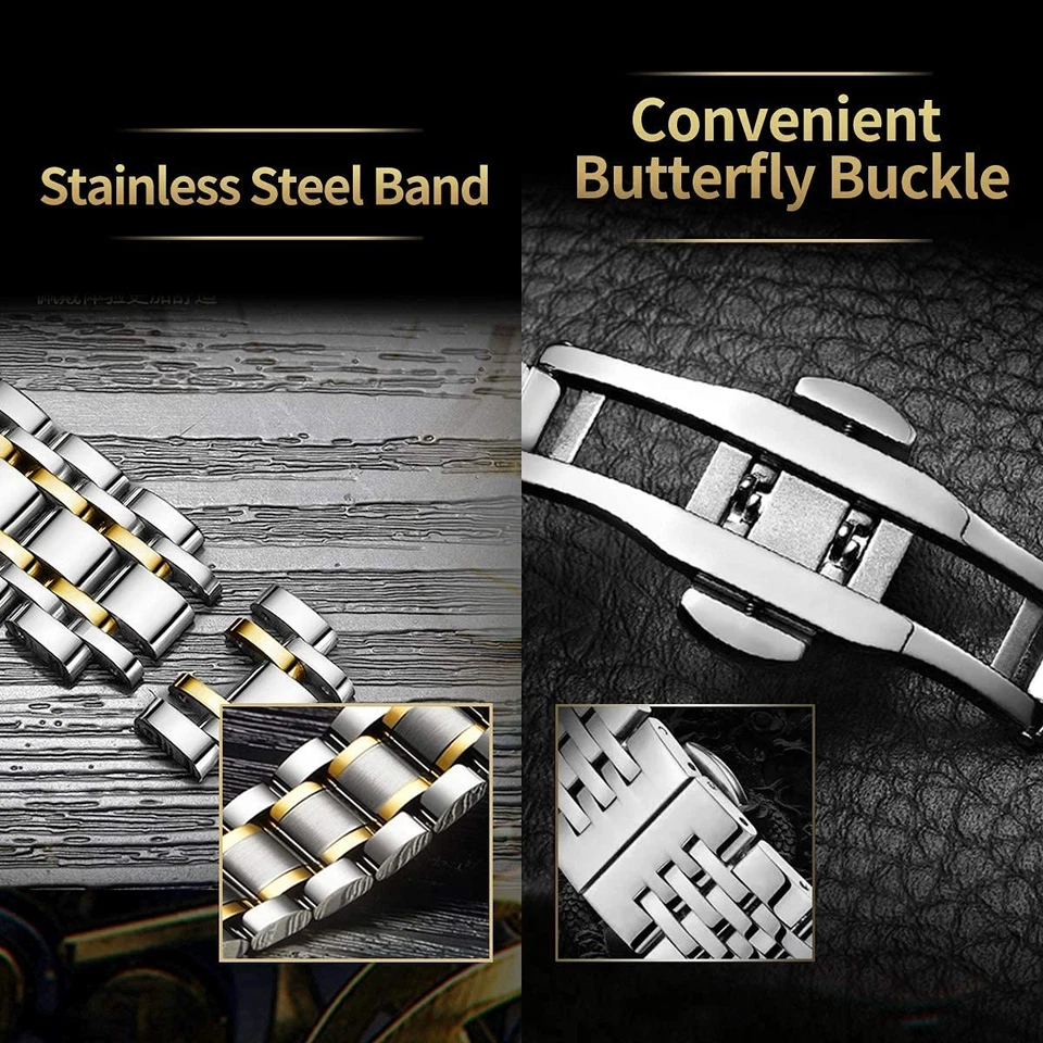 Reloj Relojes De Hombre Sport Para 男式 Elegantes Dorados Deportivo en Ofertas 美国 — 第 4/4 张图片