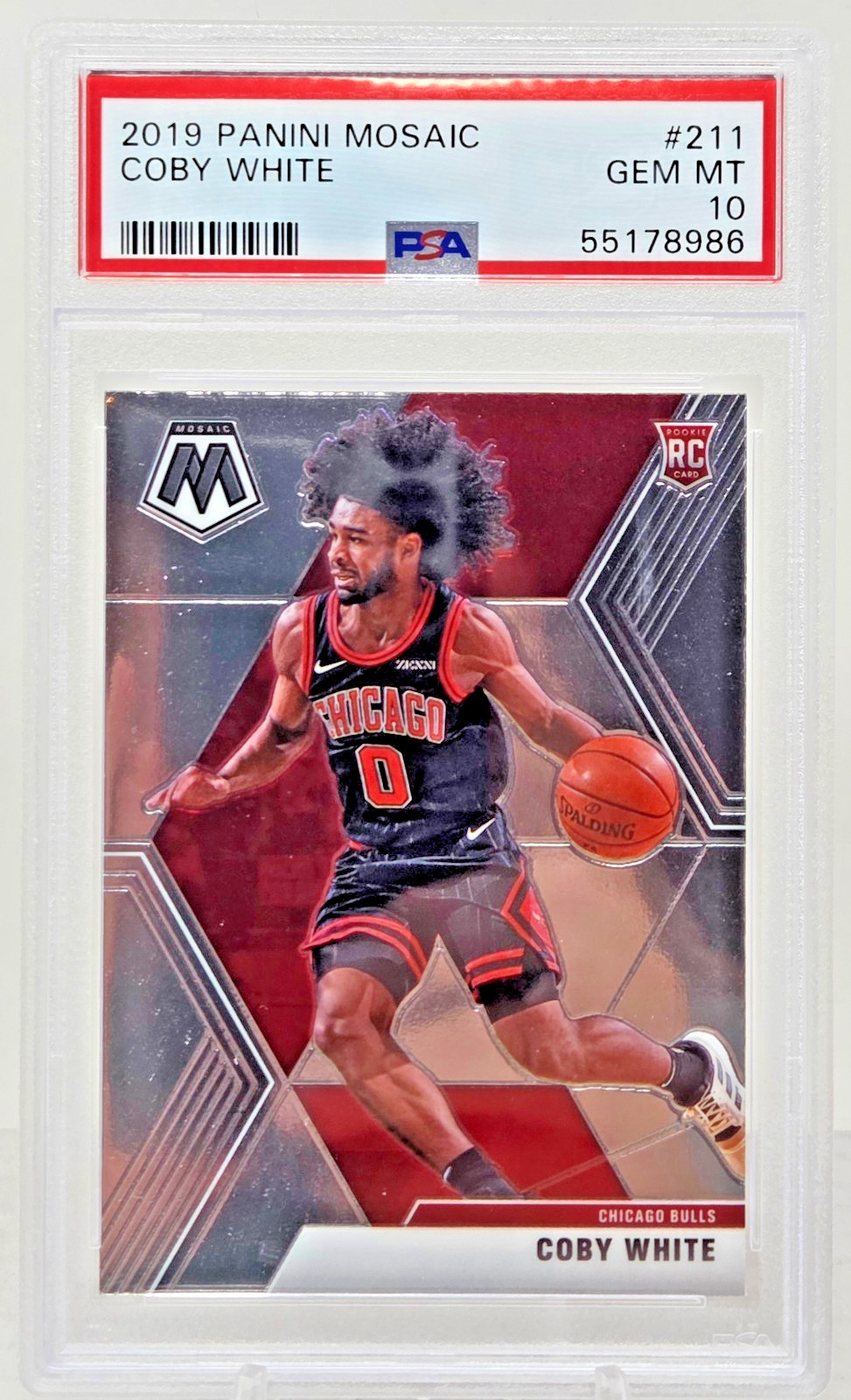 2019 Mosaic COBY WHITE Rookie Card PSA 10 Gem Mint