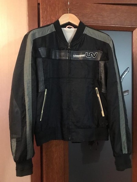 Men Diesel Jacket Black Polyamide M #7I3O