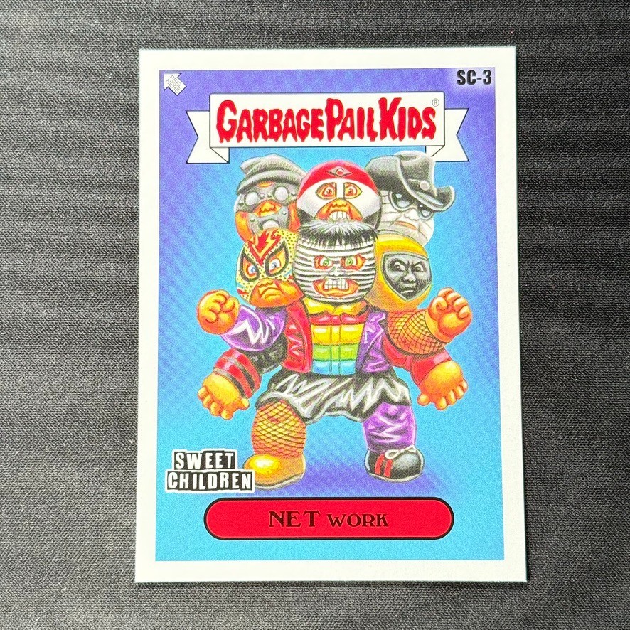 2024 Topps Garbage Pail Kids: Bands Green Day Net Work #SC-3 Sweet Children 