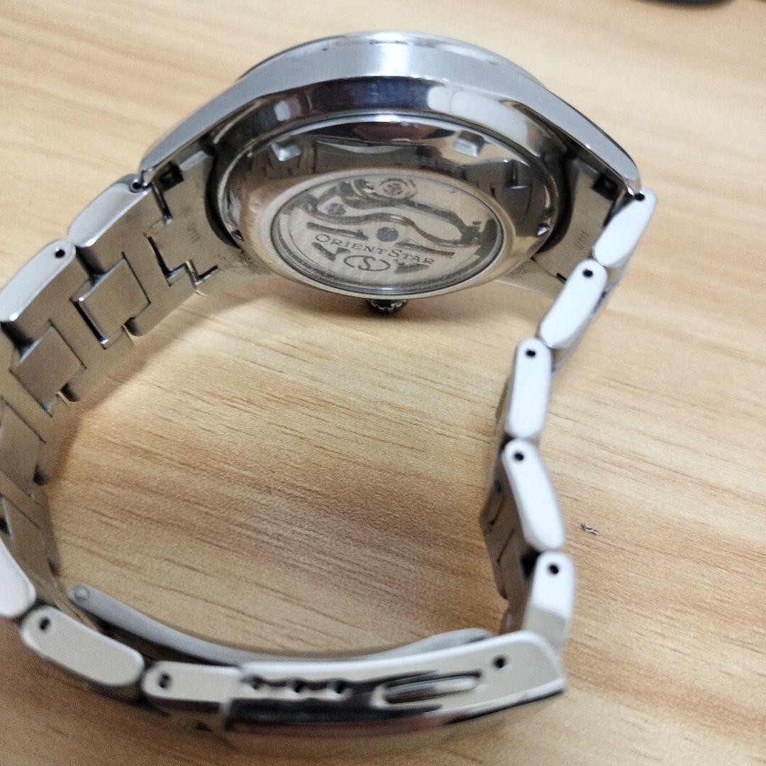 Orient Star Automatic Watch Silver Open Heart Men… - image 2