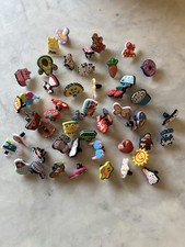 Lot of 50 PVC Shoe Charms Croc Jibbitz Food Animals Cartoon Mixed Bulk Kids