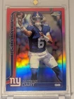 Jaxson Dart [Red White Blue Refractor] #306 | 2025 Topps Chrome (RC)
