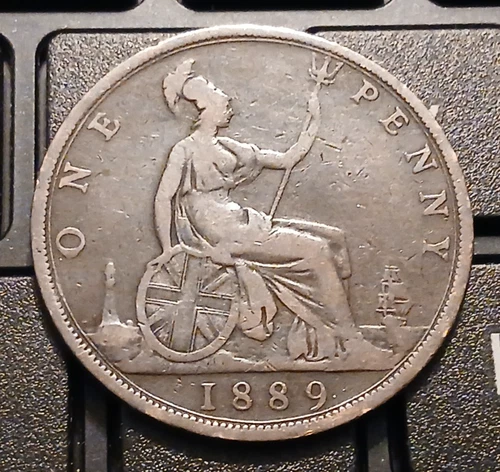 1889 Victoria Penny — photo from the most recent tracked eBay sale