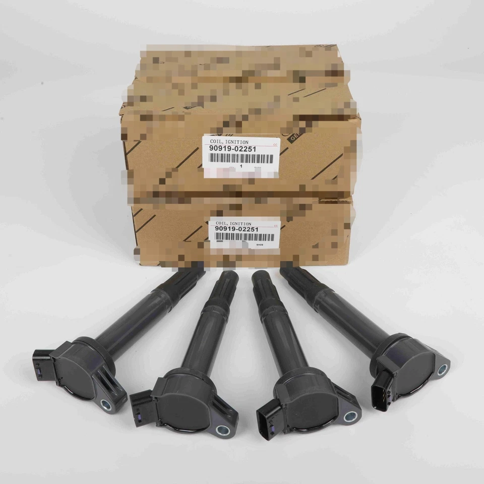 New 4PCS 90919-02251 Ignition Coils For Toyota Camry RAV4 Avalon L4 2.5L - Image 2 of 4