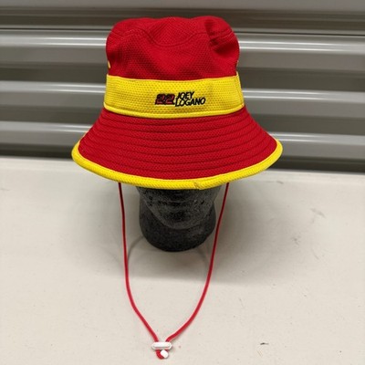 Joey Logano #22 Bucket Hat Cap Adjustable Red Yellow Nascar Floppy Joey Logano #22 Bucket Hat Cap Adjustable Red Yellow Nascar Floppy