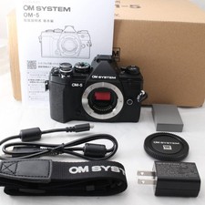 Mint, 4677 shots, OM SYSTEM OM-5, Black body, Olympus, 4481