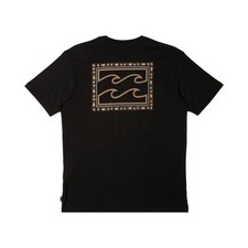 Billabong Kids Crayon Wave Short Sleeve Crew Neck Cotton T-Shirt Top Tee