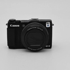 Canon PowerShot G1 X Mark II Black 13.0MP 4x Zoom Compact Digital Camera 90 new