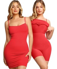Popilush Summer Dresses for Women 2025 - Club Dress Cocktail Shapewear Mini D...