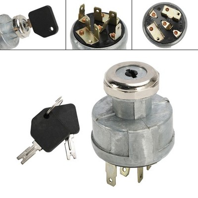 Ignition Starter Switch 3 Positions Anti Restart For Pollak 31-297 4292483