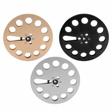 Empty Tape Reel Universal Aluminum Alloy 7 Inch Empty Take Up Reel for 1/4 Inch