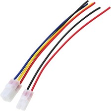 2PCS CDI Cable Wire Harness Plug Connector (2 Pin+4 Pin) for GY6 4-Stroke 50cc