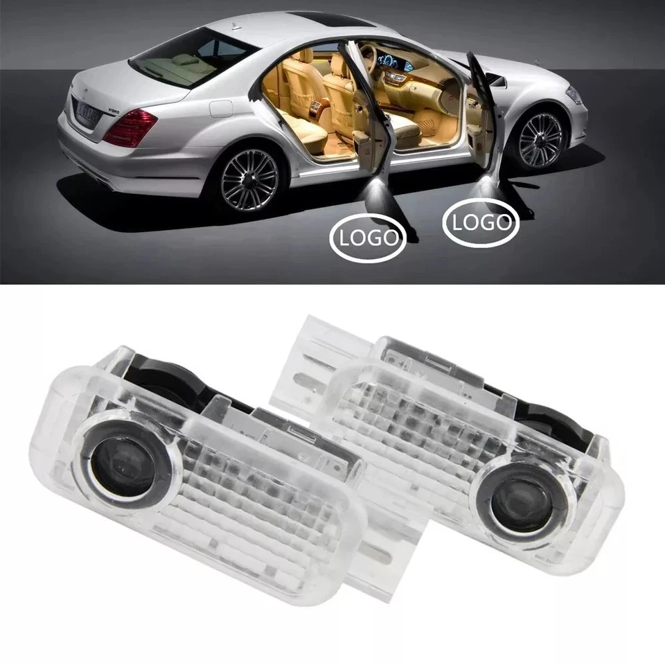 2x Iluminación LED Proyector Luz Puerta para AUD1 SQ3 SQ5 SQ7 TT Q2 Q4 Q6 Q8 R8 TTS Foto 2 de 4