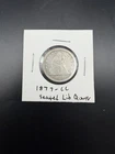 1877 CC Seated Liberty Quarter G/VG Condition 90% Nice Type CoinBetter Date/Mint