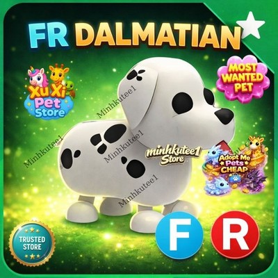   FR Dalmatian (Fly Ride) Adopt M3e Cheap Pet | Cheap Price | Fast Delivery