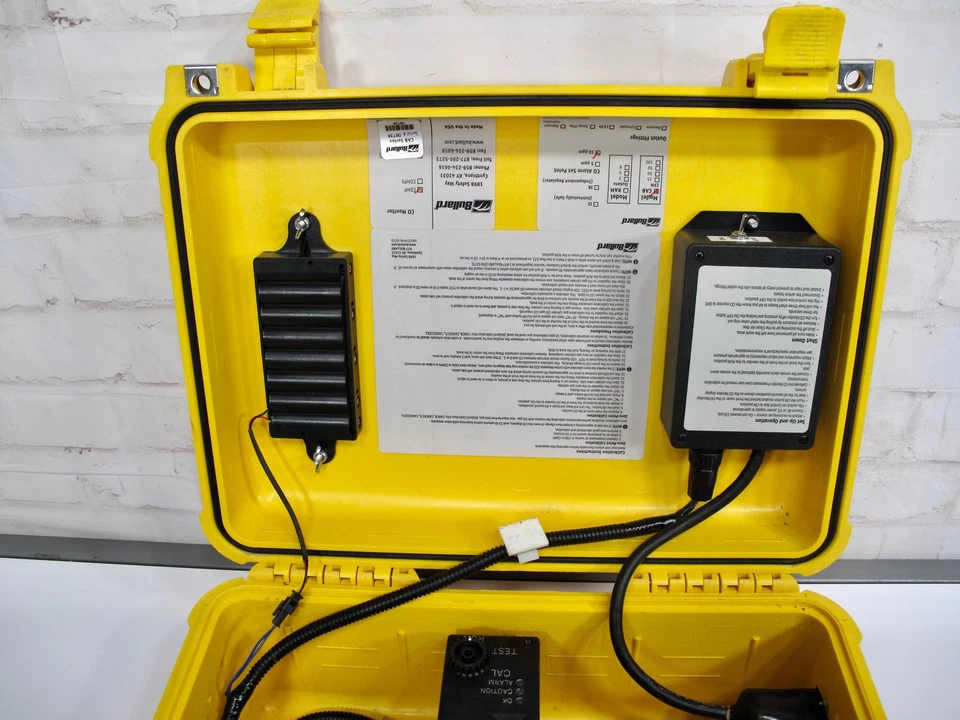 Detector de monitor de CO de monóxido de carbono portátil Bullard COHP 10PPM Foto 2 de 4