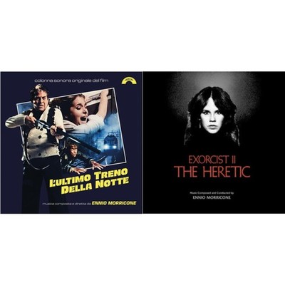 Ennio Morricone - L Ultimo Treno Della Notte (Yellow LP Vinyl) & Exorcist Ii: