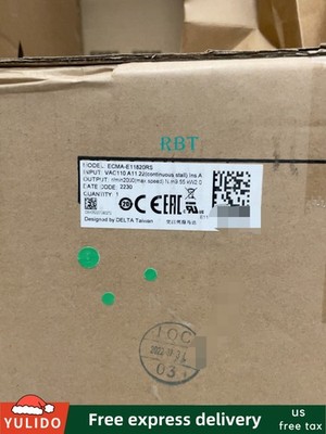 DELTA ECMA-E11820RS Motor brand new