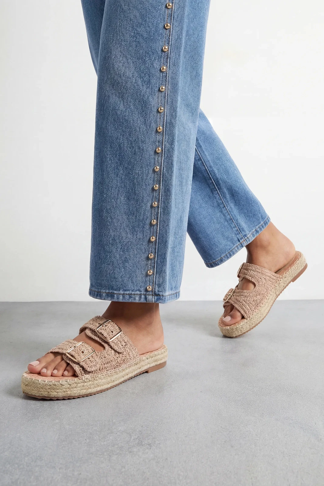 Faith Taupe Sandals Womens Daywear Sandals