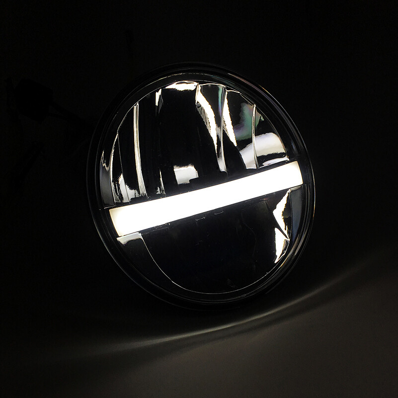 4PC DOT 5.75" 53/4" Round LED Headlights w/DRL For Datsun 620 Pickup