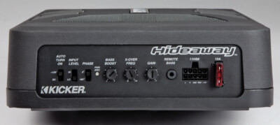 Kicker 11HS8 Hideaway サブウーファー 8インチ 150W Kicker 11HS8 8” 150 Watt Hideaway Compact Car Audio Powered