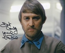 DERMOT CROWLEY signed autograph 20x25cm STAR WARS in person autograph COA