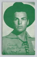 COWBOY Buster Crabbe Arcade Card 4A