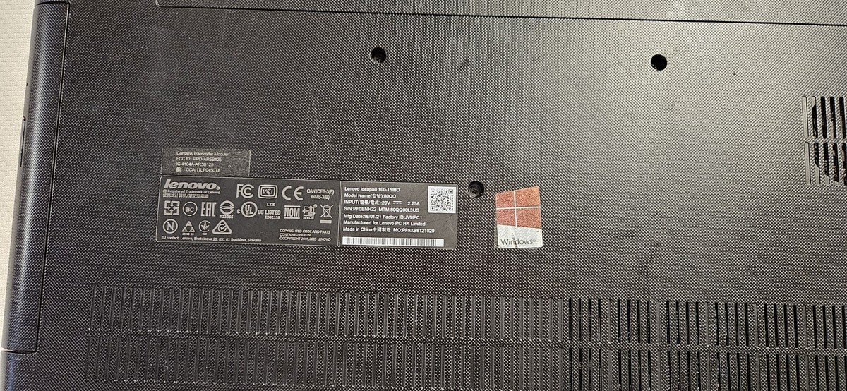 Lenovo IdeaPad 100-15IBD Laptop | eBay